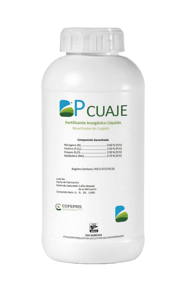 BP Cuaje — Cuajador orgánico Biotiza, envase 1 L