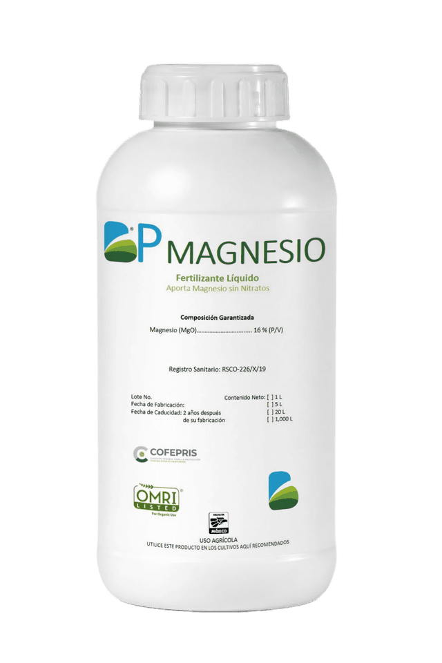 BP Magnesio — Magnesio orgánico quelatado Biotiza, envase 1 L