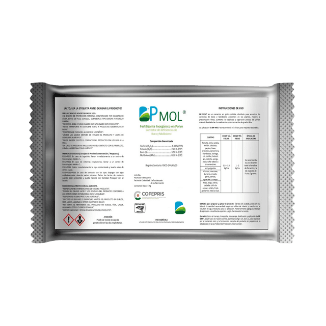 BP Mol — Molibdeno orgánico Biotiza, envase 1 L