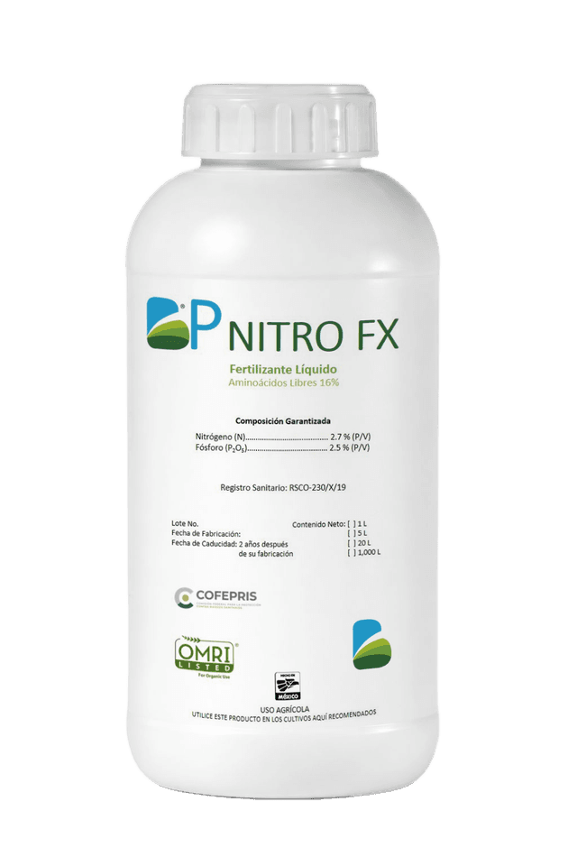 BP Nitro FX — Nitrógeno orgánico Biotiza, envase 1 L