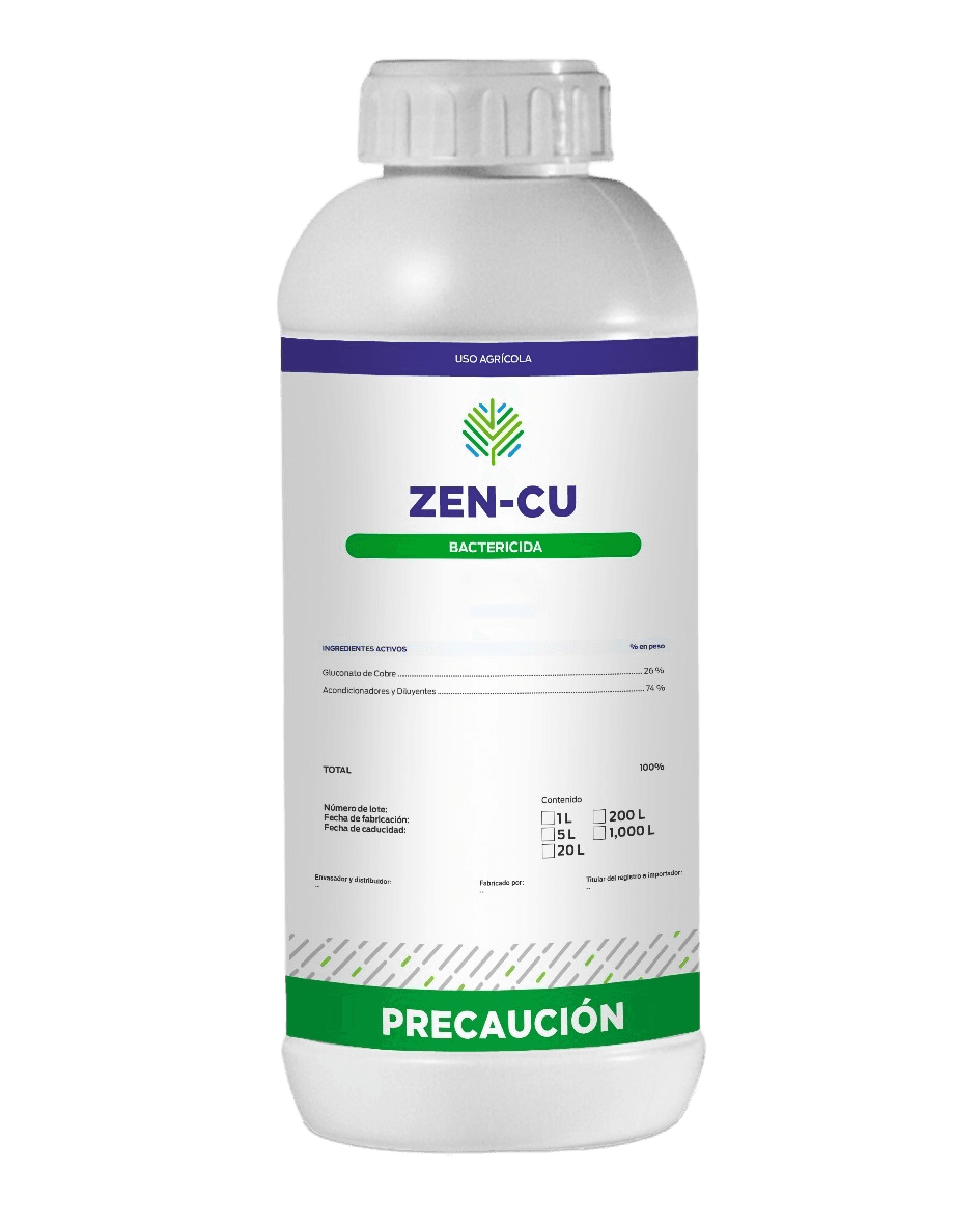 Zen-Cu — Bioprotección con cobre Biotiza, envase 1 L