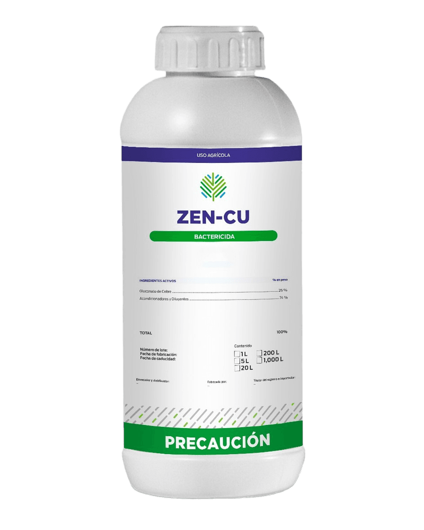 Zen-Cu — Bioprotección con cobre Biotiza, envase 1 L