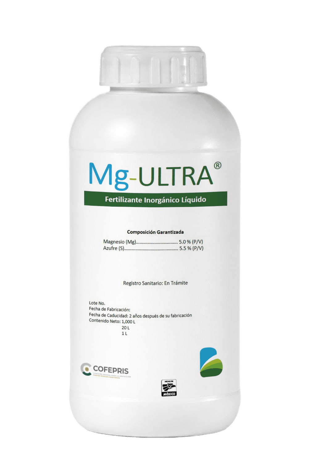 Mg Ultra — Magnesio Ultra alta concentración Biotiza, envase 1 L